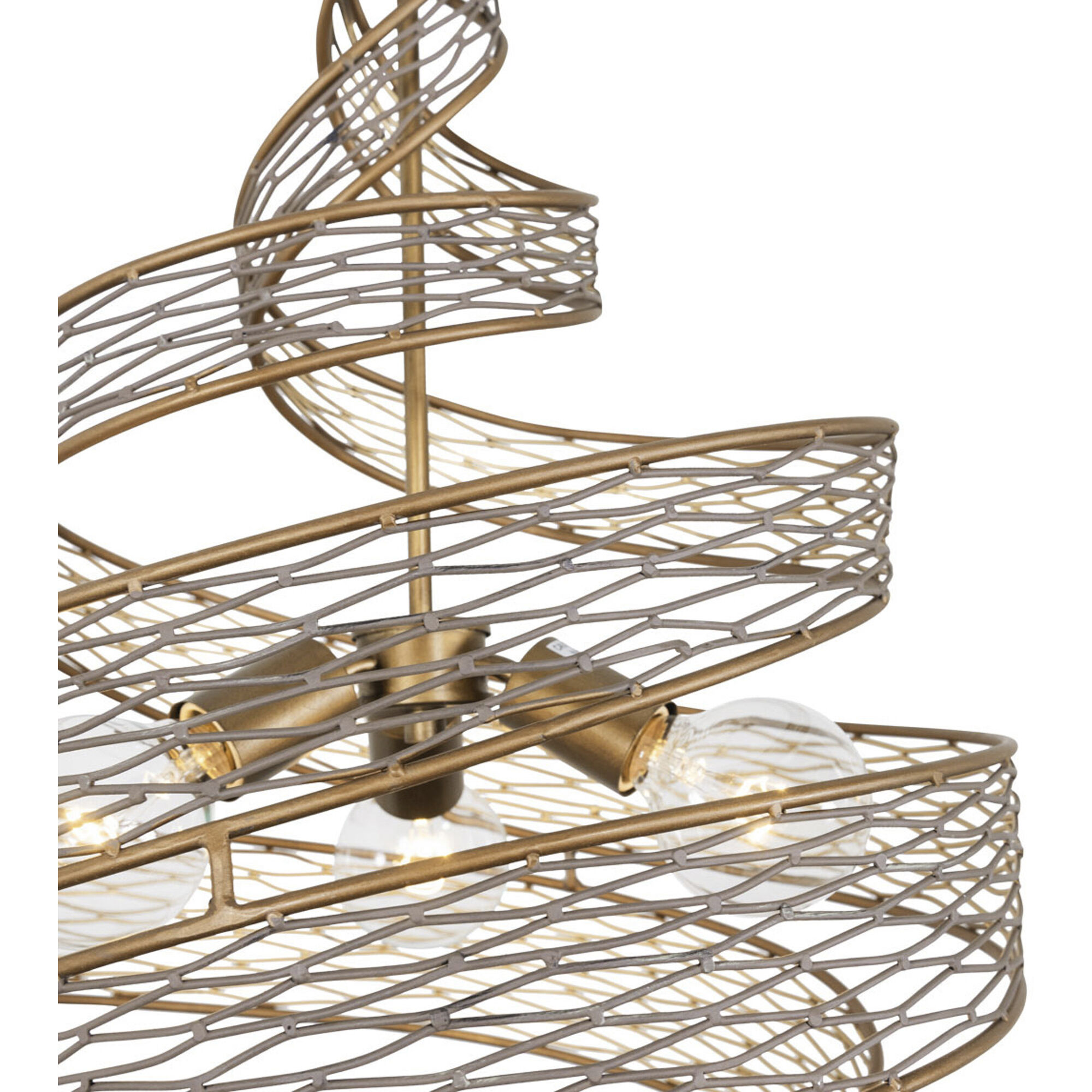 Flow 3 Light 18 inch Hammered Ore Pendant Ceiling Light