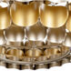 Swoon 6 Light 20 inch Antique Gold Foyer Ceiling Light, Smithsonian Collaboration