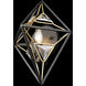 Marcia 1 Light 10.5 inch Matte Black and French Gold Wall Sconce Wall Light
