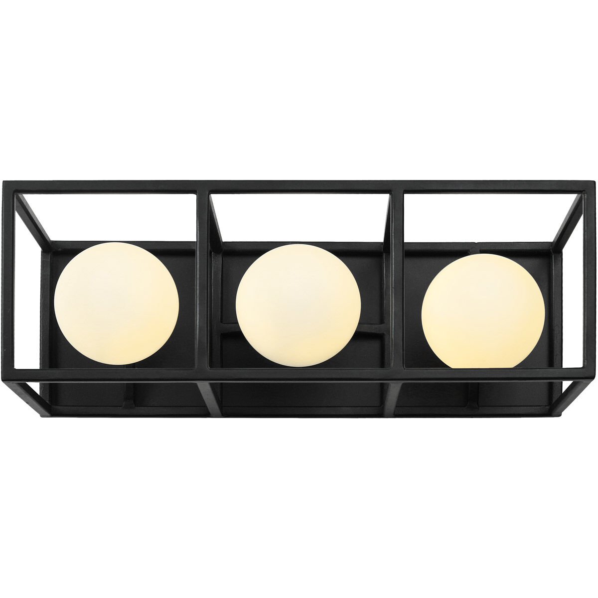 Plaza LED 14.38 inch Carbon and Havana Gold Bath Vanity Wall Light