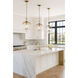 Voliere 1 Light 12.5 inch Havana Gold Pendant Ceiling Light