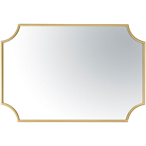 Carlton 33 X 22 inch Gold Wall Mirror, Tamara Day Collaboration