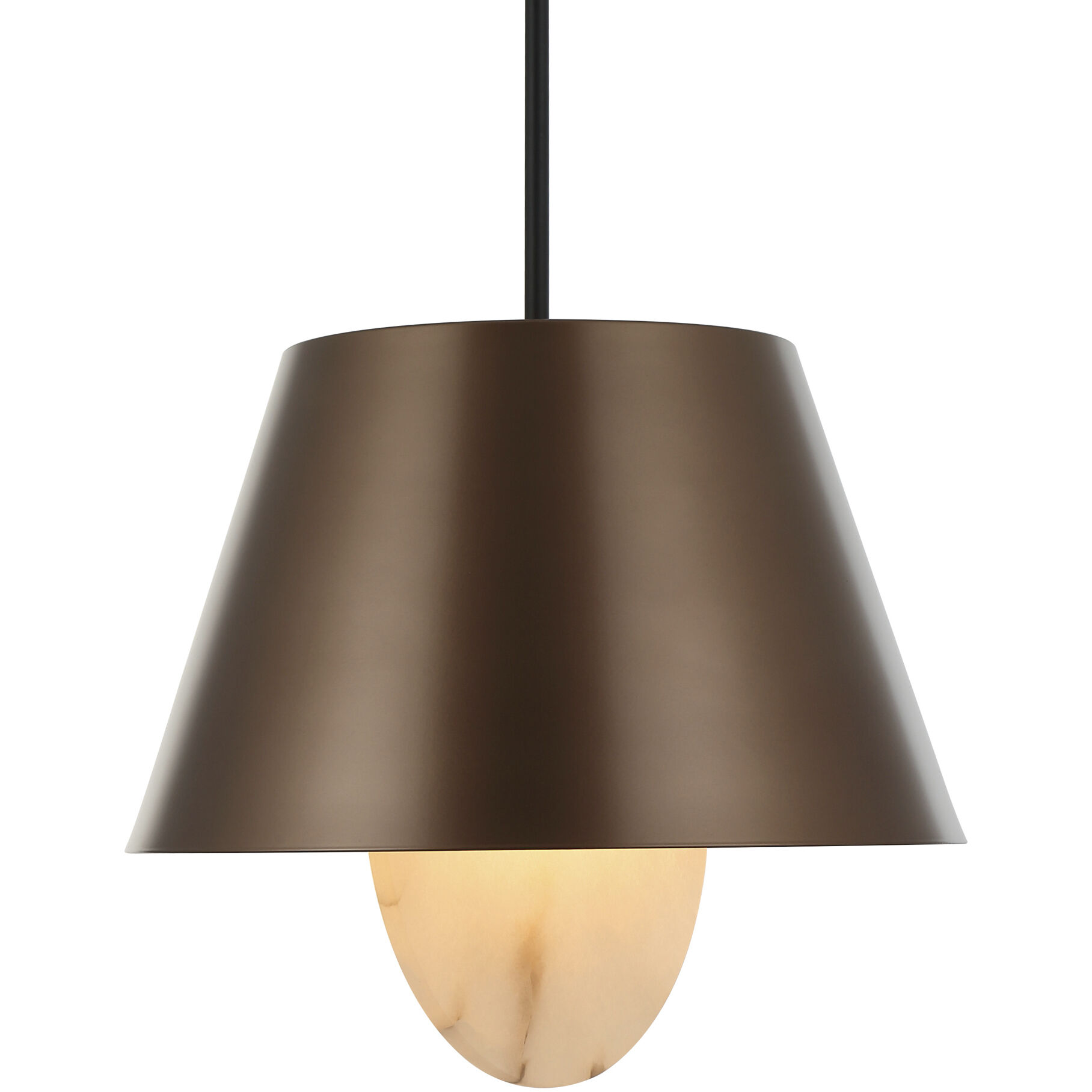 Rock On 4 Light 20 inch Brontourage and Matte Black Pendant Ceiling Light