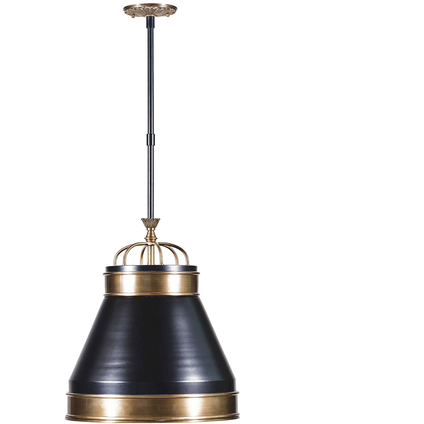 Savarin 1 Light 20 inch Heritage Black and Heritage Bronze Pendant Ceiling Light