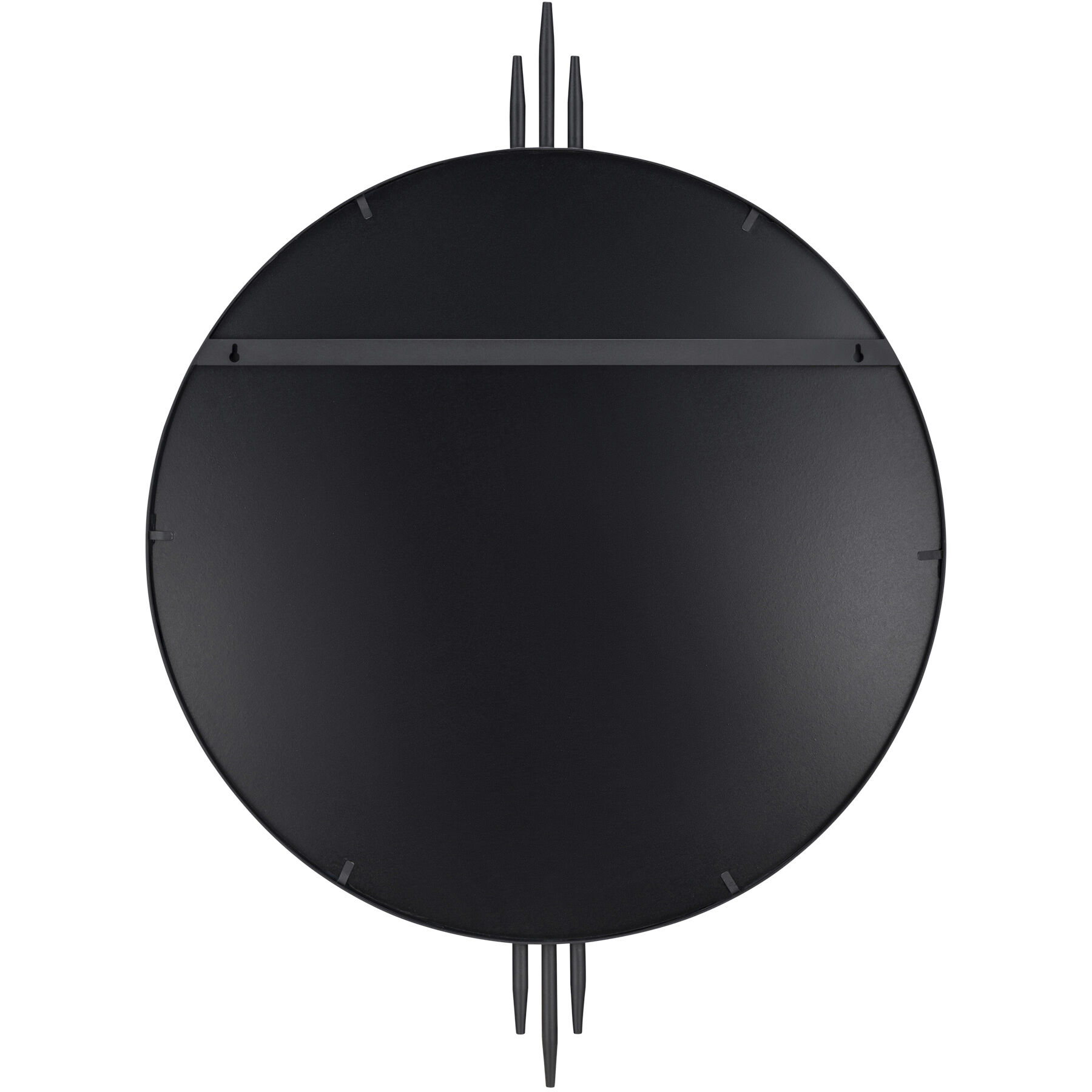 Propaganda 41 X 30 inch Black Wall Mirror