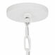 Urchin 1 Light 8 inch White Mini Pendant Ceiling Light