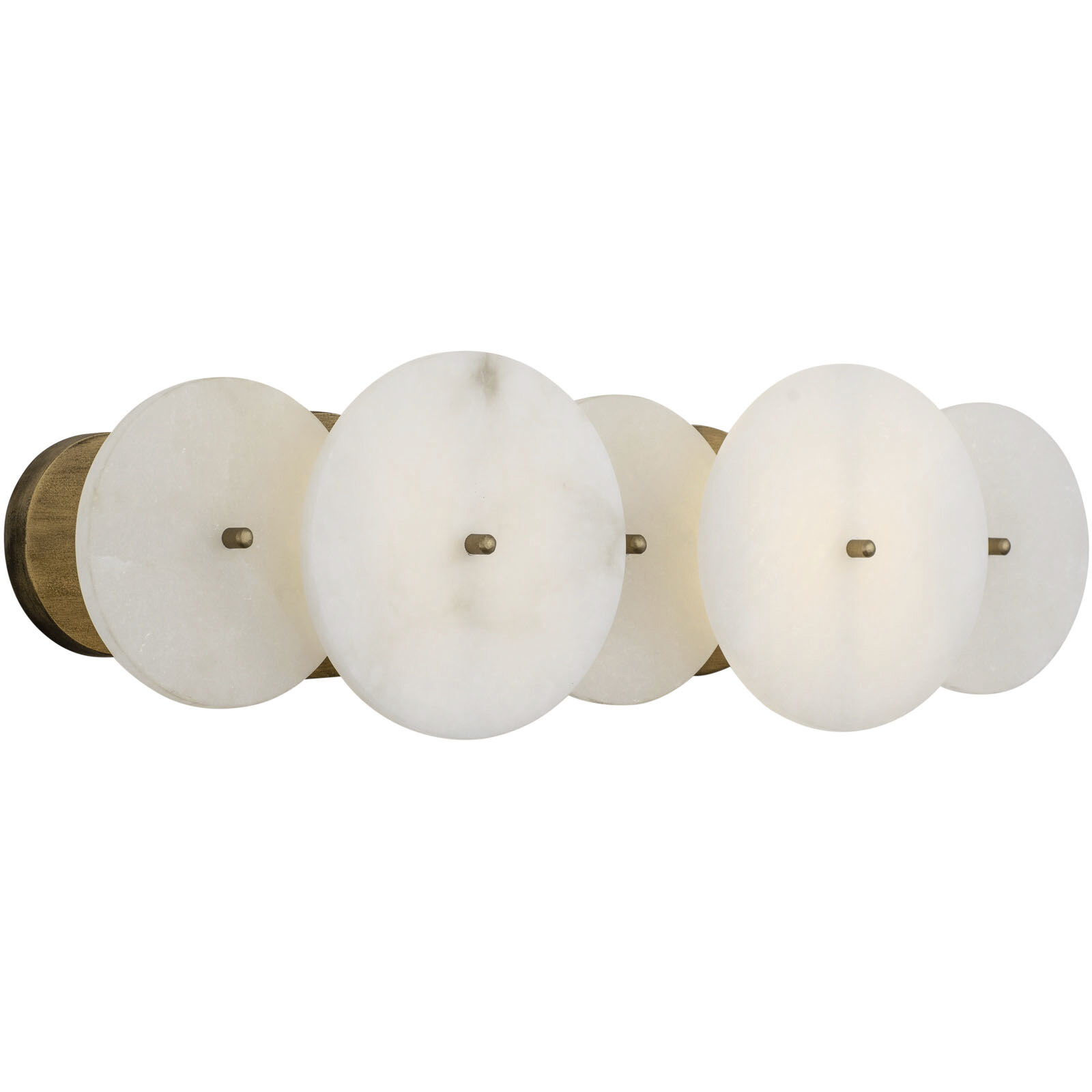 Cosmos 2 Light 20.5 inch Havana Gold Bath Vanity Light Wall Light, Smithsonian Collaboration