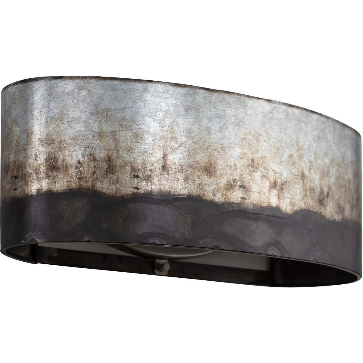 Cannery 2 Light 16 inch Ombre Galvanized Bath Vanity Light Wall Light