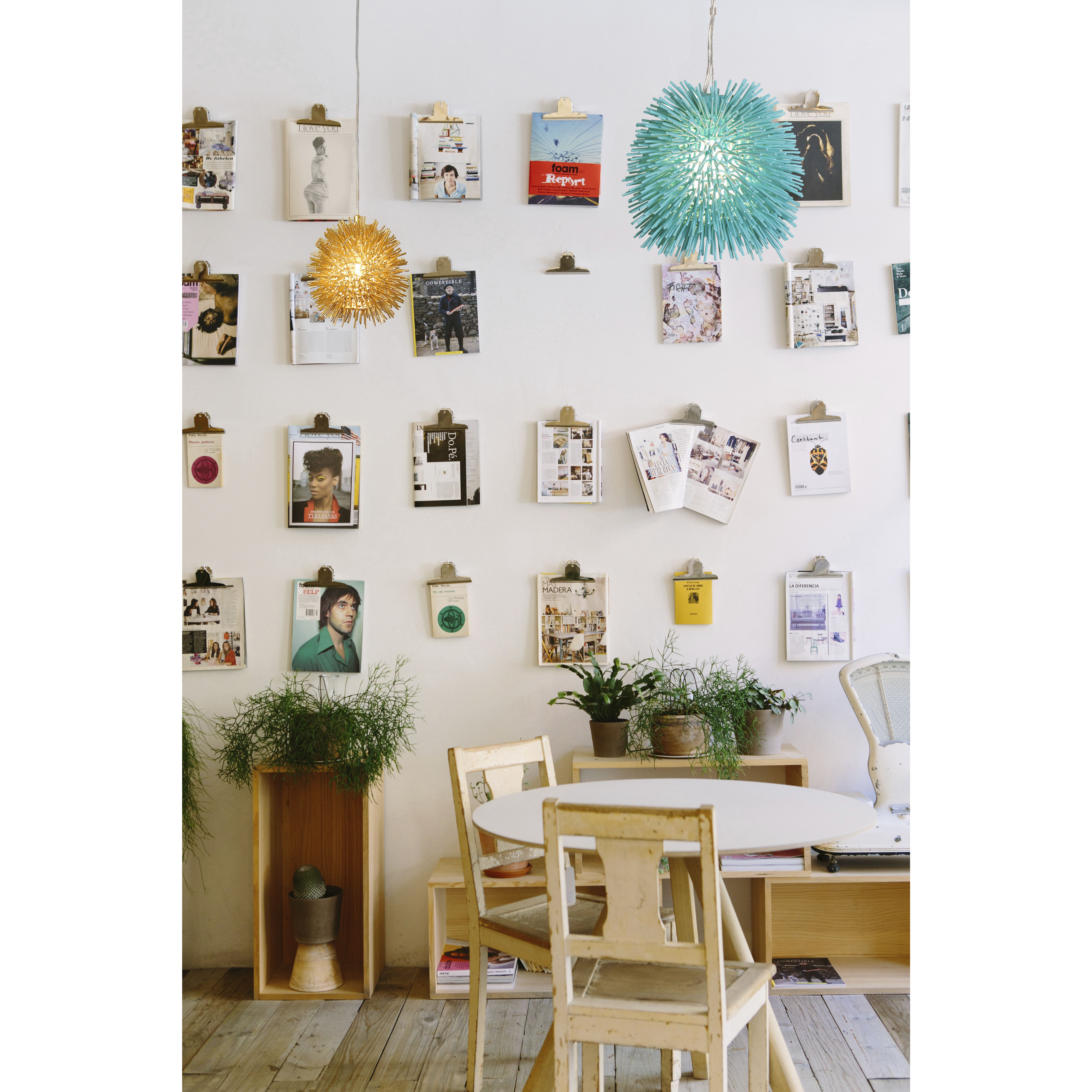 Urchin 1 Light 6.25 inch Aqua Velvet Mini Pendant Ceiling Light