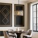 Windsor 4 Light 18 inch Carbon and Havana Gold Pendant Ceiling Light