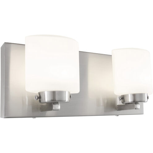 Clean LED 11 inch Satin Nickel Vanity Light Wall Light