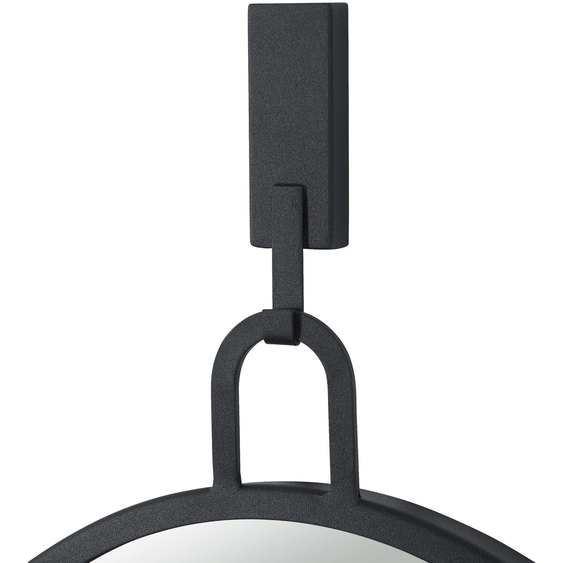 Stopwatch 33.25 X 22.25 inch Black Powder Room Mirror, Varaluz Casa