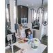 Darden 6 Light 18 inch Matte Black/Painted Chrome Pendant Ceiling Light