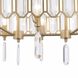 Drama Club 8 Light 48 inch Brass Kisser Linear Pendant Ceiling Light