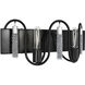 Darden 2 Light 19 inch Matte Black/Painted Chrome Bath Vanity Light Wall Light