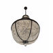 Crystal Baller 12 Light 30 inch Heritage Black Pendant Ceiling Light