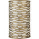 Kato 2 Light 10 inch Gold Sconce Wall Light