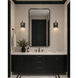 Tromba 1 Light 5.25 inch Black Chrome Wall Sconce Wall Light, Luz Studio