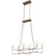 Bodie LED 36.5 inch Havana Gold Linear Pendant Ceiling Light