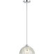 Chroman Empire 1 Light 10 inch Chrome Pendant Ceiling Light