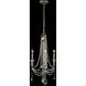 Barcelona 3 Light 17 inch Transcend Silver Chandelier Ceiling Light