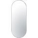 Capsule 60 X 24 inch Chrome Wall Mirror