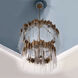 Matrix 14 Light 30 inch Havana Gold Chandelier Ceiling Light