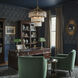 Social Club 15 Light 28 inch Havana Gold Pendant Ceiling Light