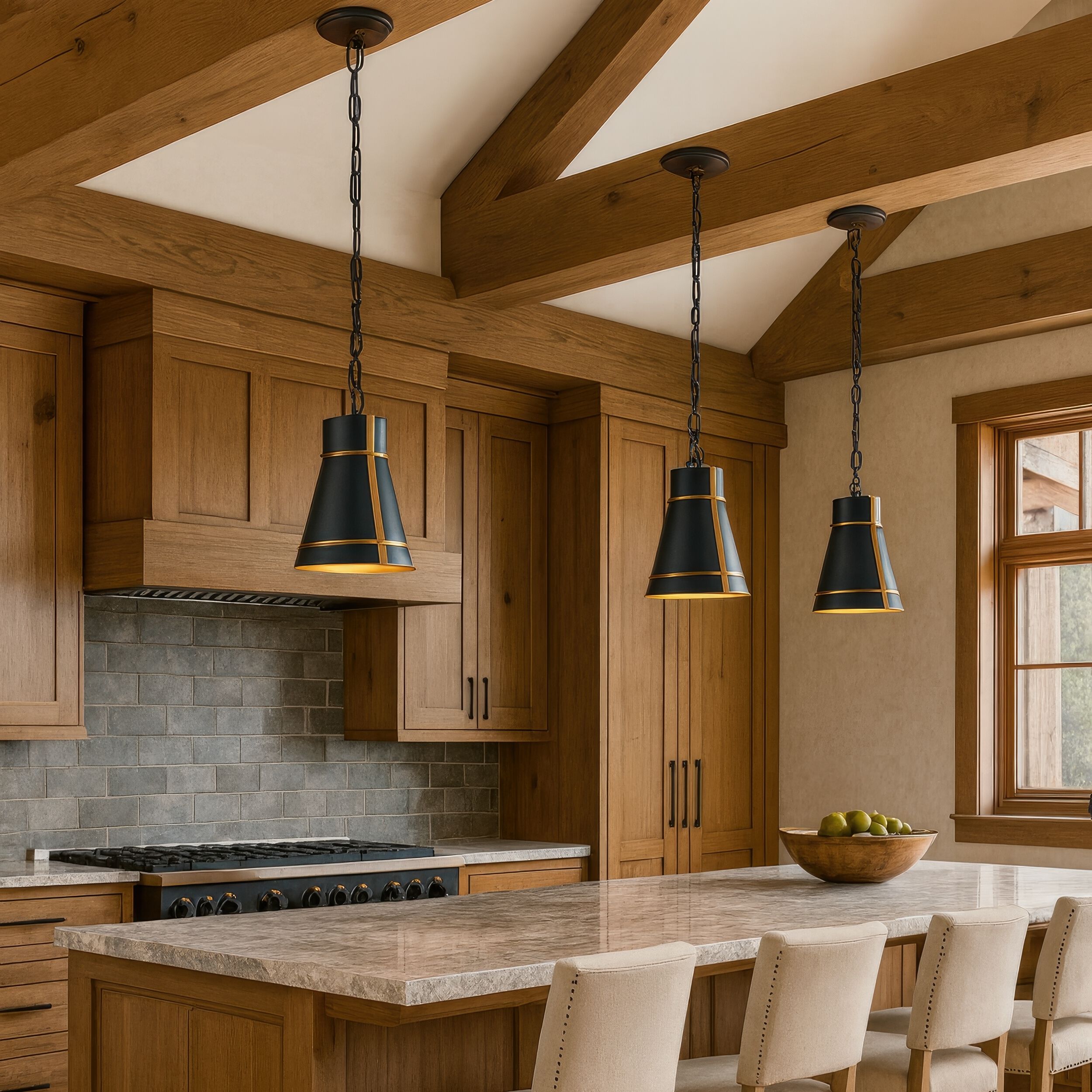 Brasserie 1 Light 12.5 inch Blackened Zinc and Heritage Bronze Mini Pendant Ceiling Light