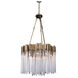 Matrix 9 Light 25 inch Havana Gold Pendant Ceiling Light