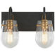 Bromyard 2 Light 16.40 inch Bathroom Vanity Light