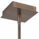 Down the Wrong Path 2 Light 59 inch Brontourage Linear Pendant Ceiling Light