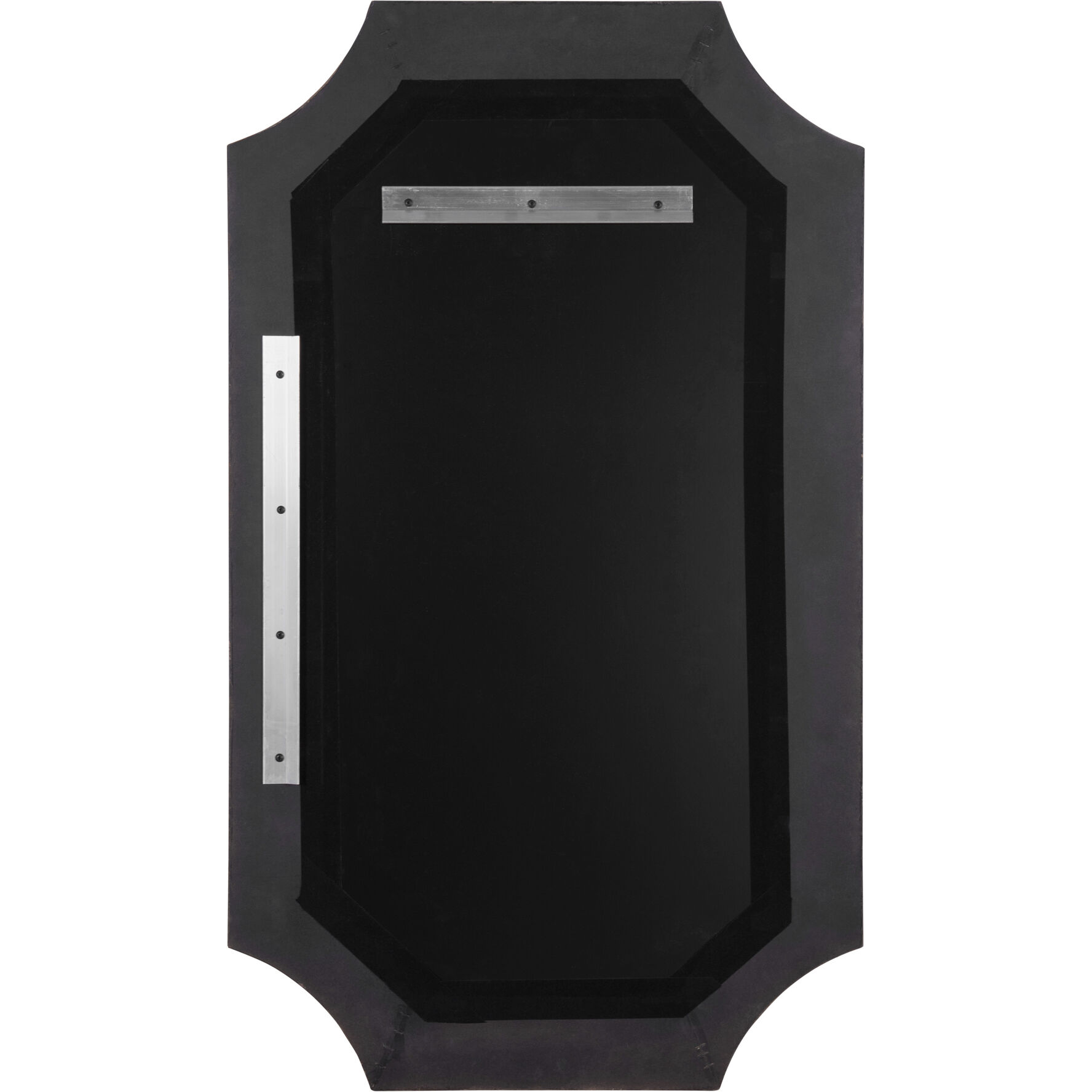 Farra 44 X 26 inch Poplar Burl with Weathered Brass Wall Mirror