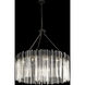 Matrix 12 Light 40 inch Matte Black and French Gold Chandelier Ceiling Light