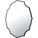 Not Baroque - en 47 X 47 inch Black Wall Mirror, Tamara Day Collaboration