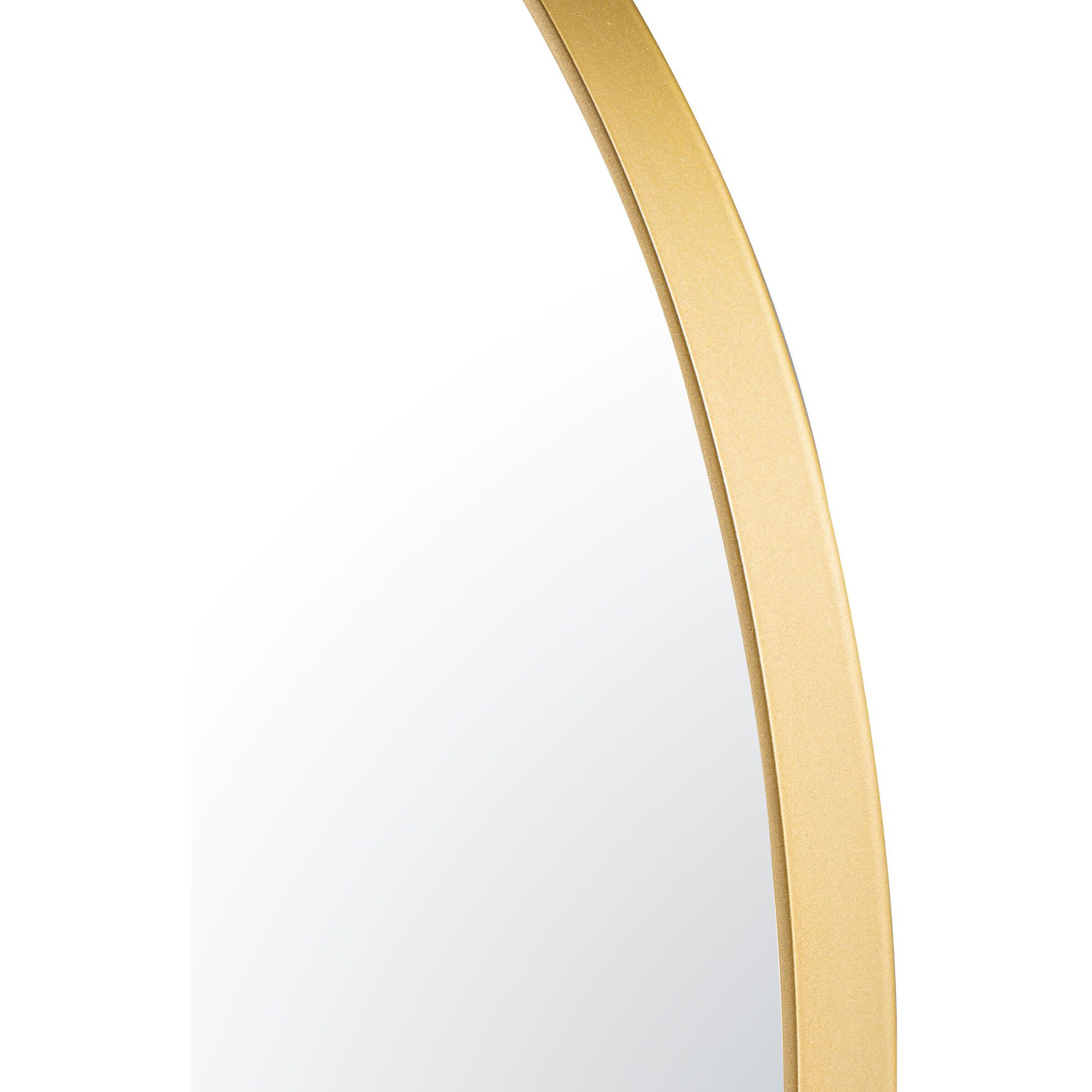 Capsule 40 X 22 inch Gold Wall Mirror