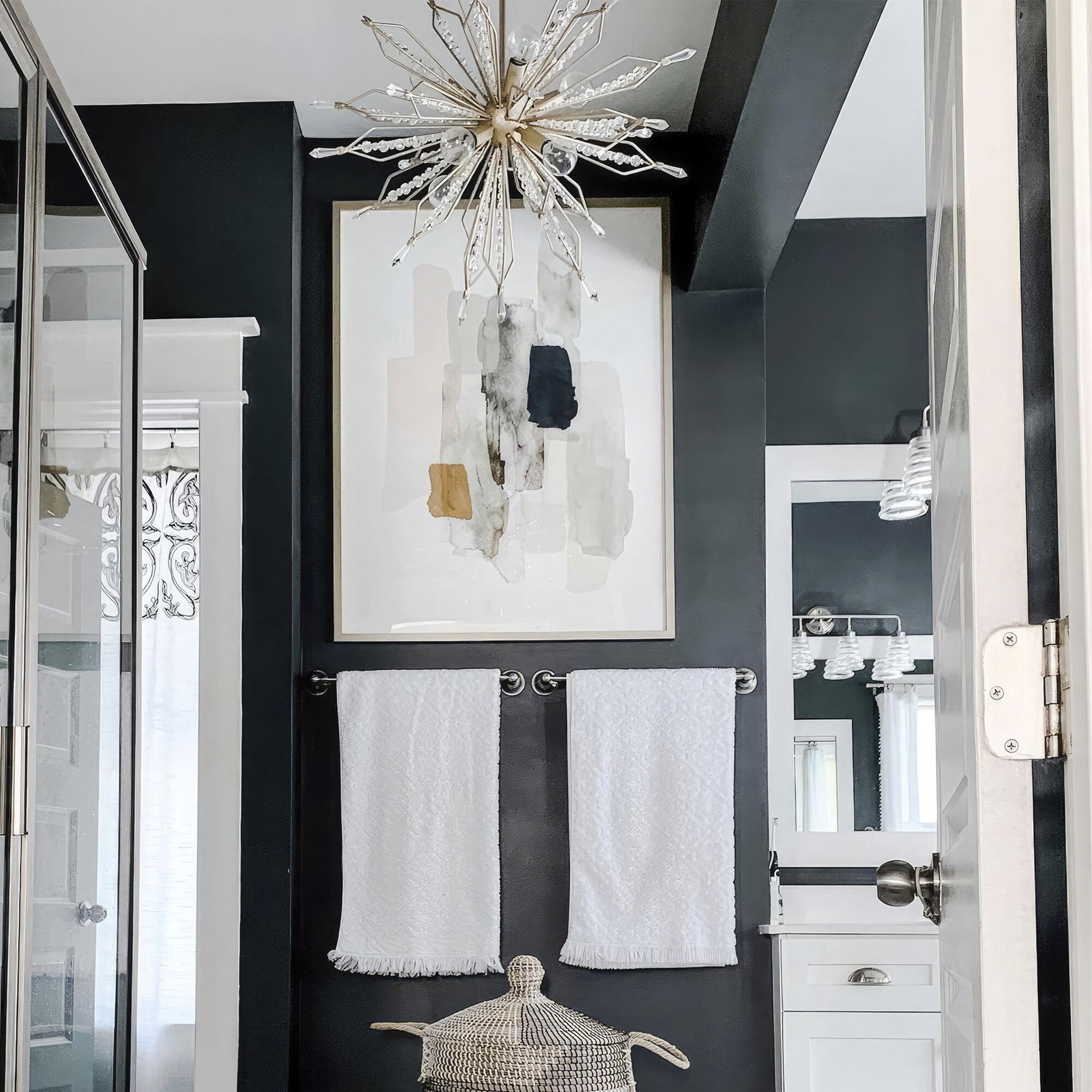 Orbital 8 Light 22 inch Gold Dust Pendant Ceiling Light