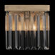 Social Club 1 Light 8 inch Havana Gold Bath Vanity Wall Light