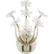 Wildflower Sconce Wall Light in Gold Dust, Smithsonian Collaboration