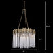 Matrix 9 Light 25 inch Havana Gold Chandelier Ceiling Light