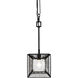 Arcade 1 Light 6 inch Carbon Mini Pendant Ceiling Light