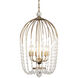 Voliere 6 Light 16.75 inch Havana Gold Pendant Ceiling Light
