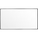 Kye 40 X 22 inch Black Wall Mirror, Varaluz Casa