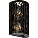 Estela 2 Light 10 inch Matte Black Sconce Wall Light, Smithsonian Collaboration