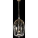 Voliere 3 Light 14.5 inch Havana Gold Pendant Ceiling Light