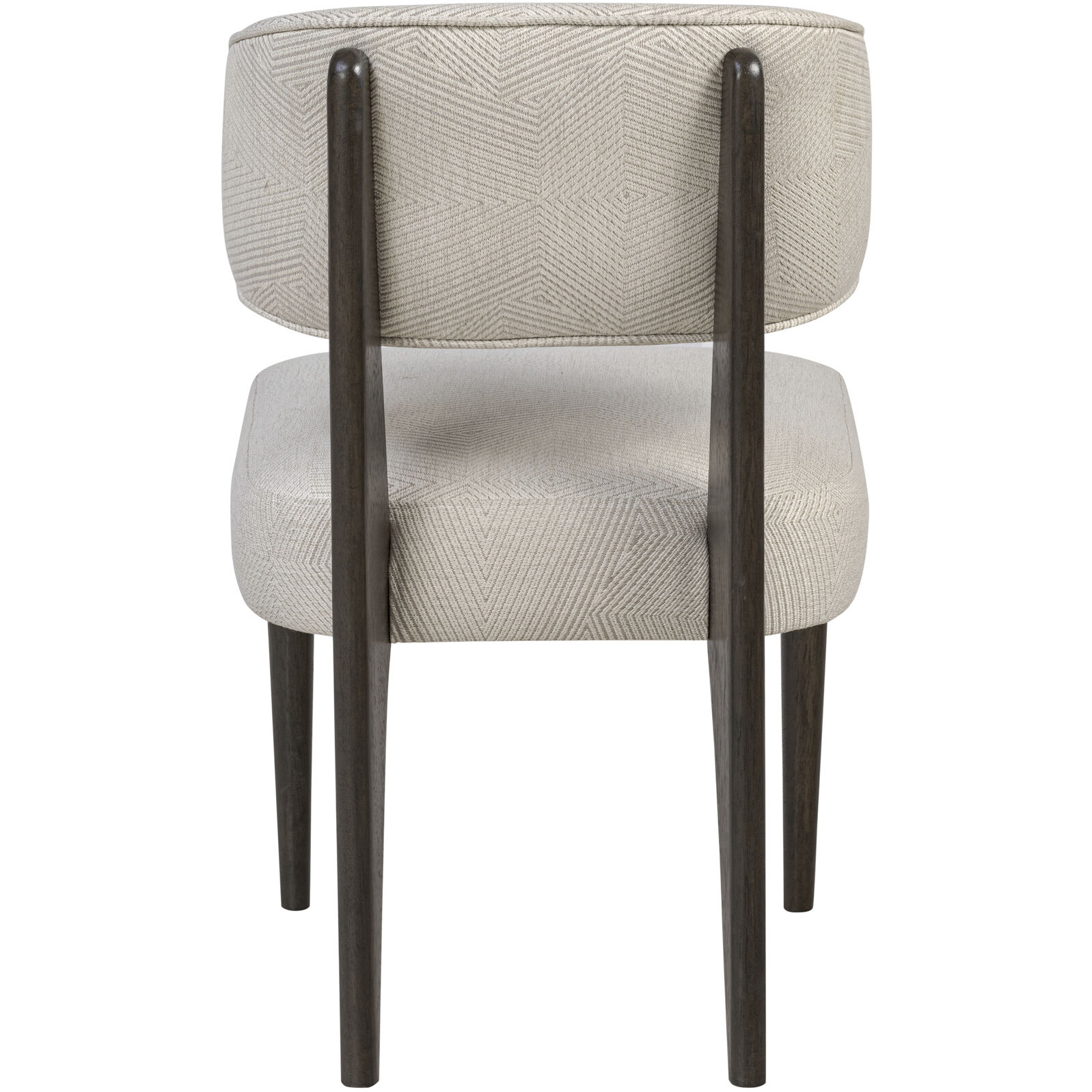 Terra Dark Brown Oak with Ecru Dining Chair, Set of 2