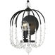 Voliere 1 Light 12.25 inch Matte Black Wall Sconce Wall Light