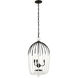 Voliere 3 Light 15 inch Gold Pendant Ceiling Light