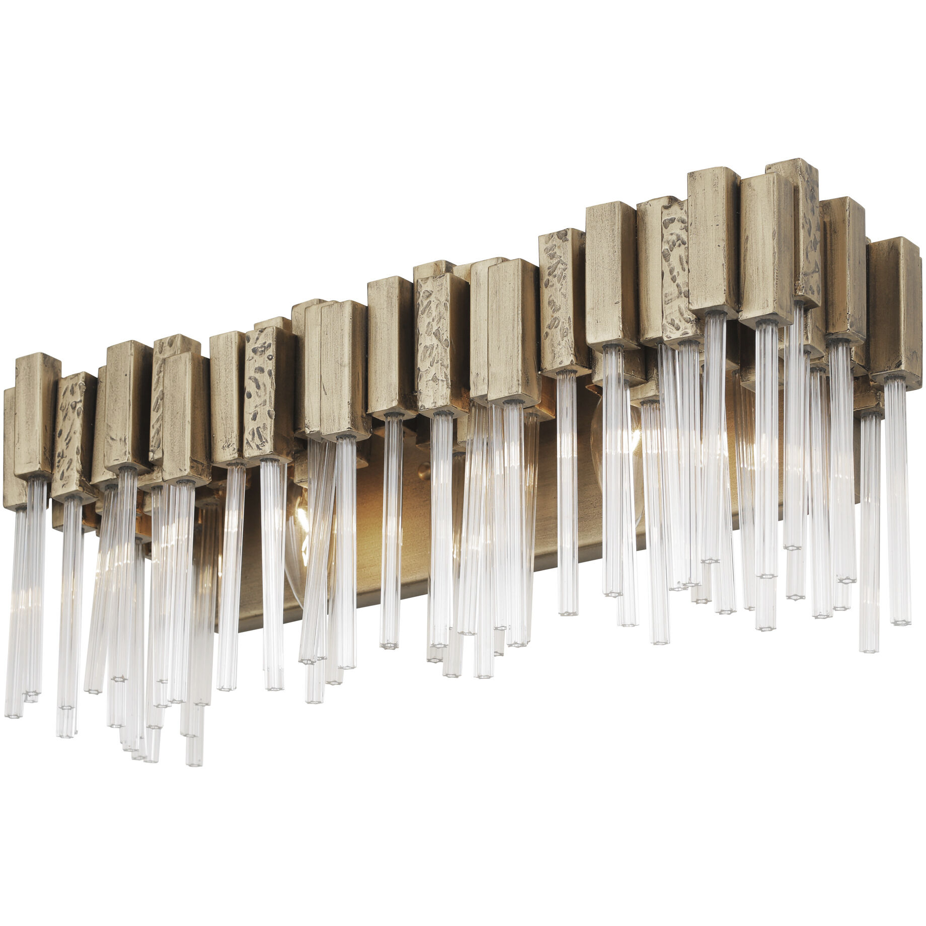 Matrix 2 Light 21 inch Havana Gold Bath Vanity Light Wall Light