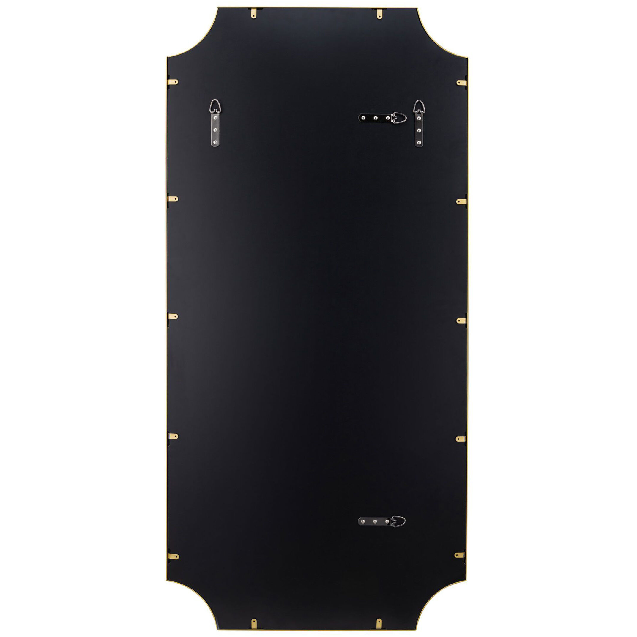 Carlton 50 X 24 inch Gold Wall Mirror, Tamara Day Collaboration